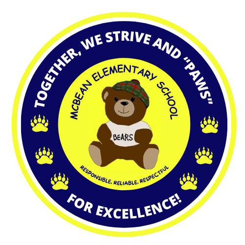 Together, We Strive and "Paws" For Excellence! Logo